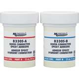 Adhesive, Electrically Conductive Epoxy, Extreme Conductivity, Silver, 50mL, 2 Jar Kit redirect to product page